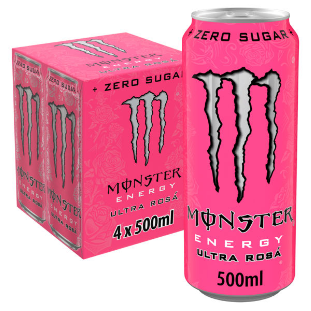 MONSTER ULTRA ROSA 500ML